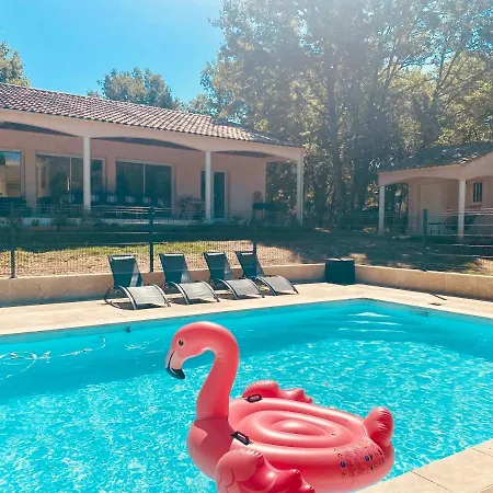 Superbe Maison 6 Pers Piscine Carpe Diem Certifiee 4 Etoiles Prázdninový dům *